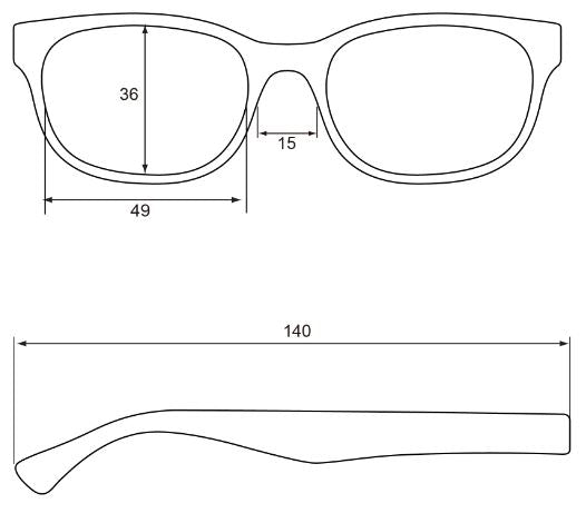 Lucille Reading Glasses    **Only Available in +3.50**
