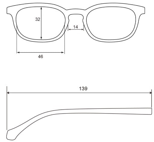 Mila Reading Glasses  **Only Available in +4.00**